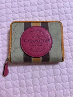 【美品】コーチ　COACH 二つ折り財布