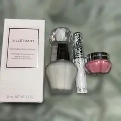 ジルスチュアート 化粧下地　アイブロウマスカラ リップバームセット