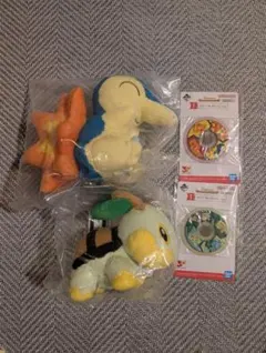 一番くじポケモン　ヒノアラシ&ナエトル　セットのサムネイル