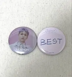 SEVENTEEN museum 2023 バーノン 缶バッジ2個セット