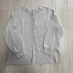 グローバルワーク 前後2wayニット ベージュ