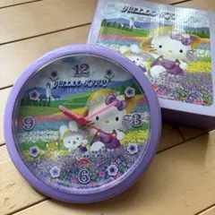 ハローキティ 壁掛け時計 北海道 開催記念 サンリオ キティちゃん 時計
