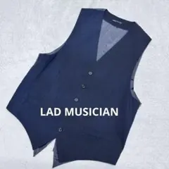 LAD MUSICIAN ジレ ベスト 44 紺系 ドレスベスト