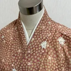 KJ1405 洗える着物 小紋 身丈152cm ポリエステル 化繊