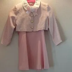 女の子入学式 お祝い服セレモニーのサムネイル