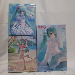 初音ミク　フィギュア　くらげ　南国　エクステラ　セット　新品未開封　匿名配送のサムネイル