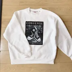 CONVERSE コンバース スウェット トレーナー ホワイト LLのサムネイル