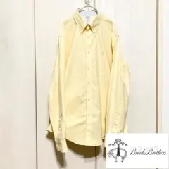 【美品】 BROOKS BROTHERS オックスフォード シャツ イエロー