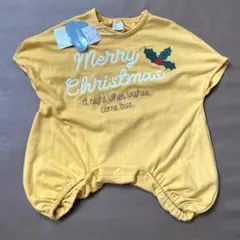 新品 futafuta クリスマス ロンパース 70cm