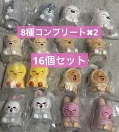 スキズ　skzoo ライトマスコット　コンプ　コンプリート　ガチャガチャ