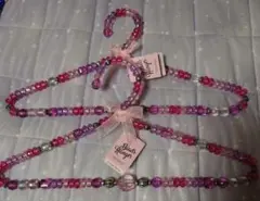 Beads Hanger マゼンタ 41cm 2本セット