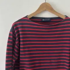 ★★ SAINT JAMESセントジェームス／ウェッソン T5 赤×ネイビー★★