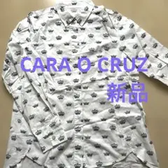 【新品】CARA O CRUZキャラオクルス　シャツ　デザインシャツ