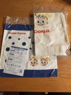 Mister Donut ミスド2026年福袋 エコバッグとタオルの2点