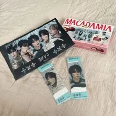 TXTマカダミアTAEHYUN BEOMGYUしおり、チケットホルダーセット