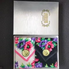 フェイラー　ハンカチ　2枚セット　花柄　ギフト箱のサムネイル