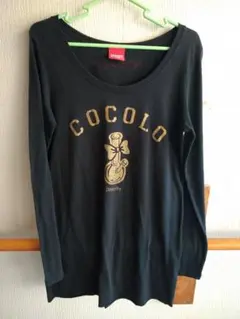 ココロブランド 長袖Tシャツ 黒　ココロガール　ボング　レゲエ