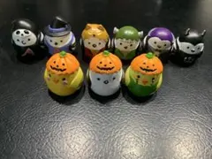 シマエナガ　ハロウィン　コスプレ　仮装　鳥　置物　オブジェ　日本　japan