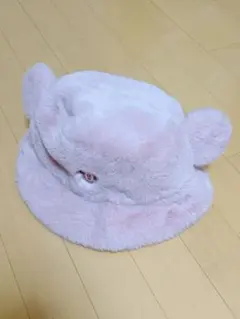 エ*♡様 ディズニー バケットハット ピンク もこもこ