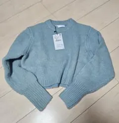 ZARA　ニット　未使用　ショート丈