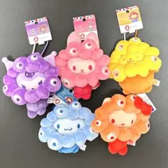 サンリオ ミャクミャク 推しカラー カラビナ ぬいぐるみBC 5種セット