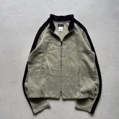 00s agnes b. homme khaki zip up sweatのサムネイル