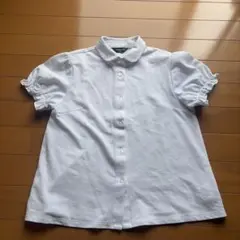 COMME CA ISM 半袖シャツ 140A ホワイト