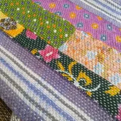 インド製ラリーキルト / カンタキルト / 厚手 マルチカバー146×186