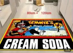 CREAMSODAテミーズ・マジックアイランド マット 80cm × 120cm