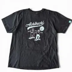 【良品】 ACHIKOCHI オードリー Tシャツ Lサイズ 黒 スケボーのサムネイル