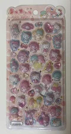 【正規品】【新品未開封】うるちゅる ポップシール キティ マイメロ キキララ