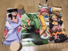 ワンピース　ゾロ　ロビン　ウソップ　チョッパー　ポスコレ　4枚セット
