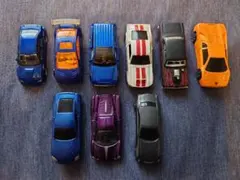 ミニカー 9台セット 光岡オロチ、ランボルギーニ、インプレッサ等のサムネイル