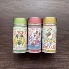 ディズニー 空き缶 お茶 茶筒