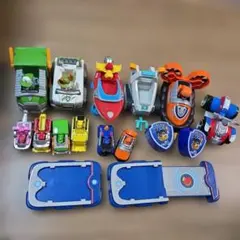 パウ・パトロール ビークル まとめ売り 小物セット フィギュア欠品あり