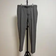 UNIQLO 感動パンツ L XL相当 w85 グレー ウォッシャブル メンズ