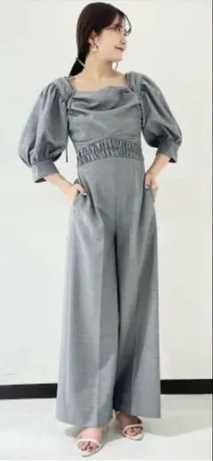 美品♡SNIDEL 2Way パンツセットアップ グレー