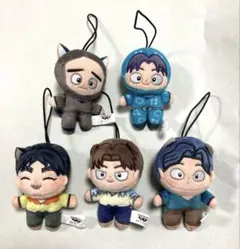 忍たま乱太郎 ほわぬい マスコットぬいぐるみ ５点 ナンジャタウン