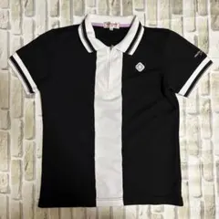 marie claire SPORT ポロシャツ ネイビー 半袖 - メルカリ