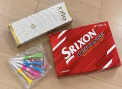 【未使用】スリクソン 9球 + ゼクシオ プレミアム 2球 + ゴルフティー