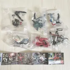 バンダイ HG 仮面ライダー 7 対決！二人の王子編 全6種類