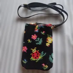 FEILER フェイラー ハイジ スマホショルダー　スマホポシェット 黒のサムネイル
