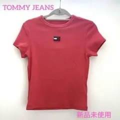 TOMMY JEANS バッジロゴリブTシャツのサムネイル