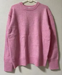 最終価格★JEANASIS ジーナシス 2024AW 長袖ニット【ピンク】