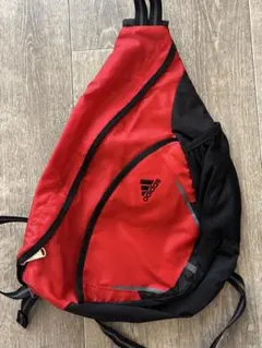 adidas ショルダーバッグ レッド/ブラック