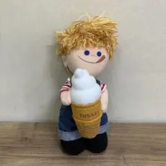 3F 日世 NISSEI ソフトクリームボーイ ニックン ぬいぐるみ ビンテージのサムネイル