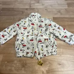 スヌーピー柄ナイロンジャケット 80センチ