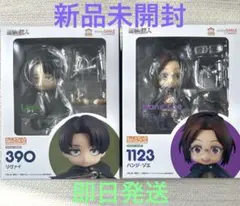 ［7488］ [未開封] ねんどろいど リヴァイ　390 進撃の巨人 新品未開封品】ねんどろいど 390 進撃の巨人 リヴァイ - メルカリ