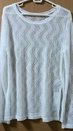 タグ付き新品未使用！ mystic レースプルオーバー