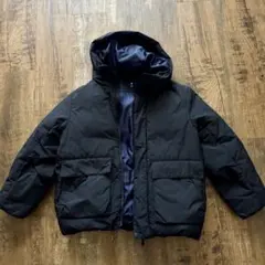 ユニクロ UNIQLO キッズダウン140㎝ ブラック